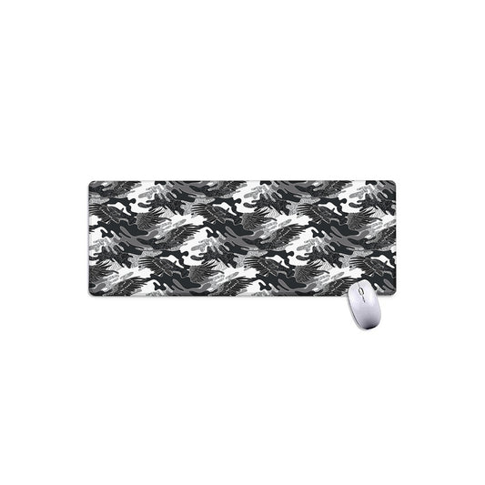 Camouflage Dazzle Wings Pattern Print Extended Mouse Pad