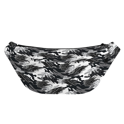Camouflage Dazzle Wings Pattern Print Fanny Pack