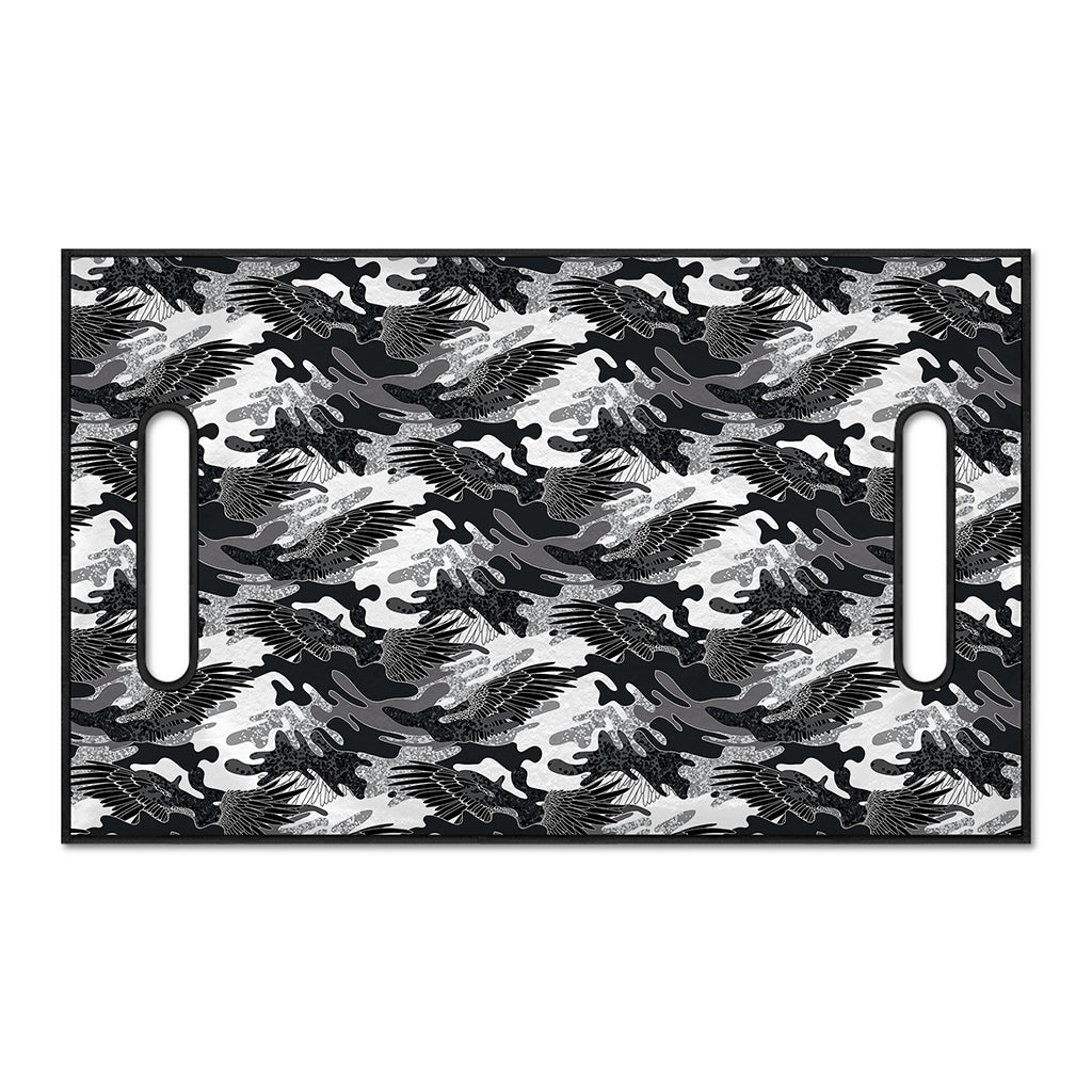 Camouflage Dazzle Wings Pattern Print Golf Cart Seat Cover