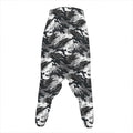 Camouflage Dazzle Wings Pattern Print Hammer Pants