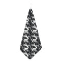 Camouflage Dazzle Wings Pattern Print Hand Towel