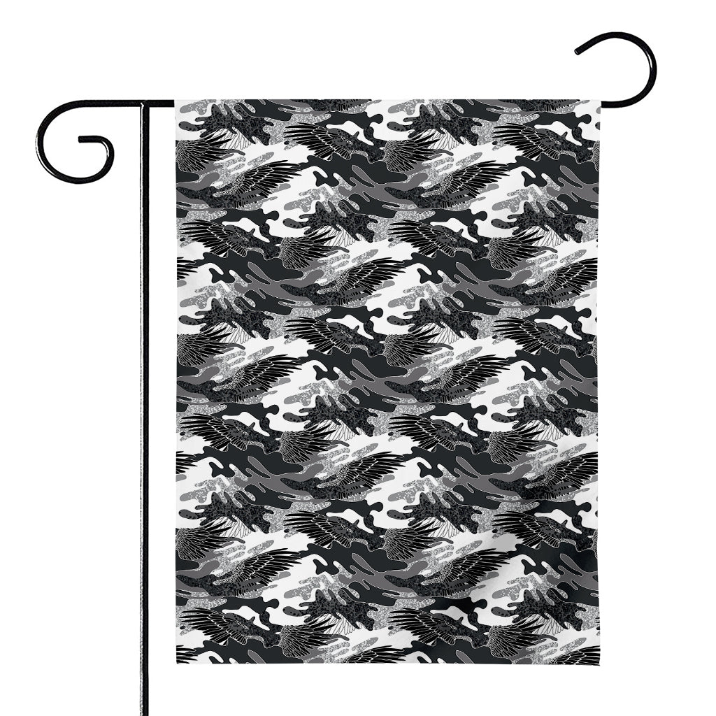 Camouflage Dazzle Wings Pattern Print House Flag