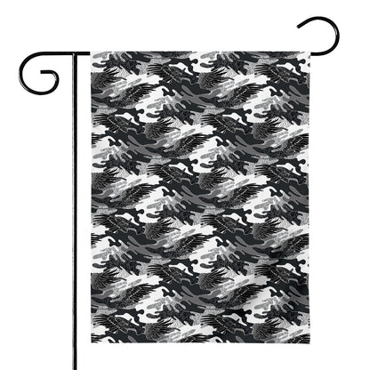Camouflage Dazzle Wings Pattern Print House Flag