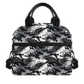 Camouflage Dazzle Wings Pattern Print Insulated Lunch Bag