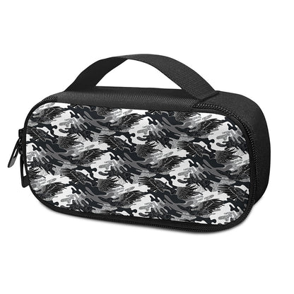 Camouflage Dazzle Wings Pattern Print Insulin Cooler Travel Case