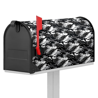 Camouflage Dazzle Wings Pattern Print Mailbox Cover