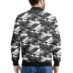 Camouflage Dazzle Wings Pattern Print Men's Bomber Jacket