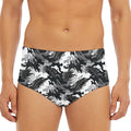 Camouflage Dazzle Wings Pattern Print Men's Triangle Swim Briefs