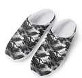 Camouflage Dazzle Wings Pattern Print Mesh Casual Shoes
