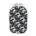 Camouflage Dazzle Wings Pattern Print Mesh Laundry Hamper