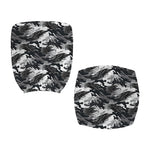 Camouflage Dazzle Wings Pattern Print Office Chair Cover