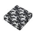 Camouflage Dazzle Wings Pattern Print Outdoor Seat Cushion Cover