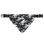 Camouflage Dazzle Wings Pattern Print Over The Collar Dog Bandana