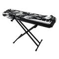 Camouflage Dazzle Wings Pattern Print Piano Keyboard Cover