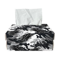 Camouflage Dazzle Wings Pattern Print Rectangle Tissue Box Cover