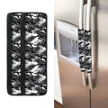 Camouflage Dazzle Wings Pattern Print Refrigerator Handle Covers