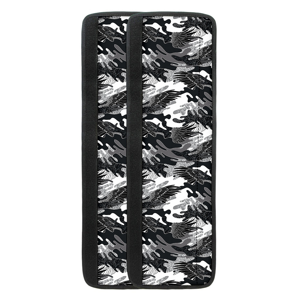 Camouflage Dazzle Wings Pattern Print Refrigerator Handle Covers