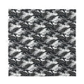 Camouflage Dazzle Wings Pattern Print Silk Bandana