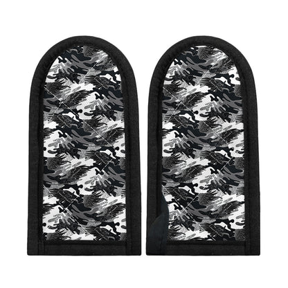 Camouflage Dazzle Wings Pattern Print Skillet Handle Cover