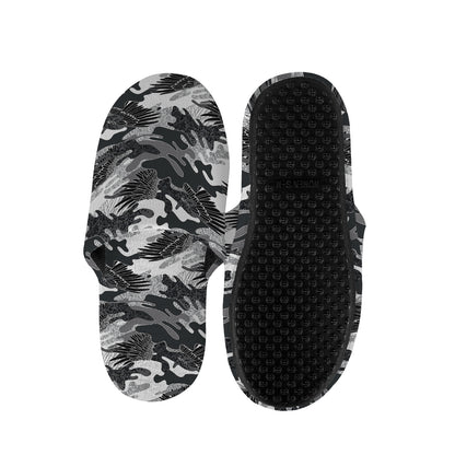 Camouflage Dazzle Wings Pattern Print Slippers