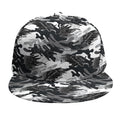 Camouflage Dazzle Wings Pattern Print Snapback Cap