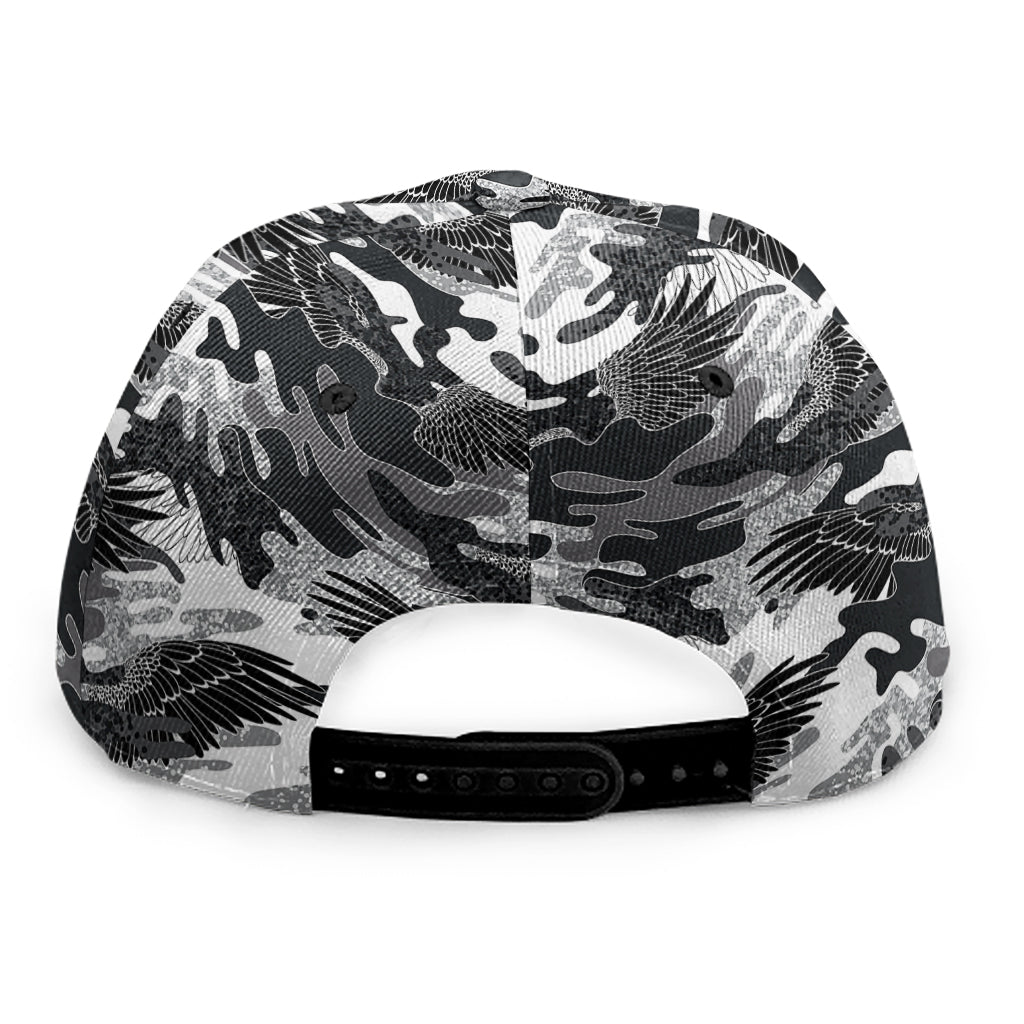 Camouflage Dazzle Wings Pattern Print Snapback Cap