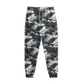 Camouflage Dazzle Wings Pattern Print Sweatpants