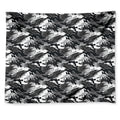 Camouflage Dazzle Wings Pattern Print Tapestry
