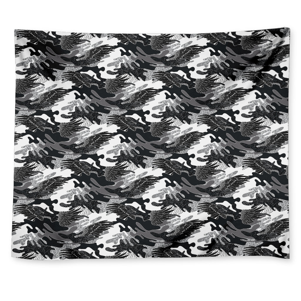 Camouflage Dazzle Wings Pattern Print Tapestry