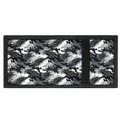 Camouflage Dazzle Wings Pattern Print Trifold Wallet