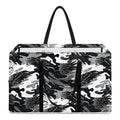 Camouflage Dazzle Wings Pattern Print Utility Tote Bag