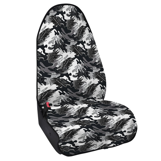 Camouflage Dazzle Wings Pattern Print Waterproof Car Seat Cover