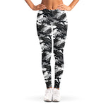 Camouflage Dazzle Wings Pattern Print Women's Leggings