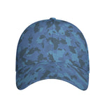 Camouflage Denim Jeans Pattern Print Baseball Cap