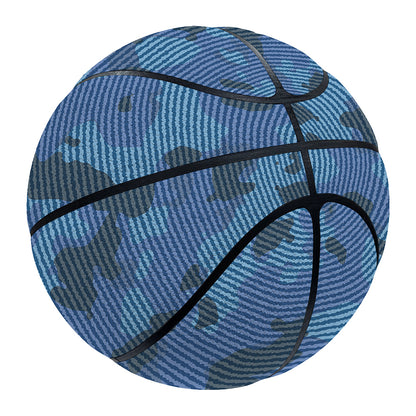 Camouflage Denim Jeans Pattern Print Basketball