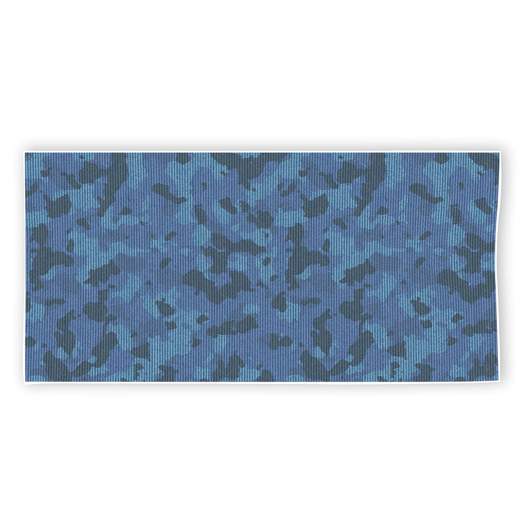 Camouflage Denim Jeans Pattern Print Beach Towel