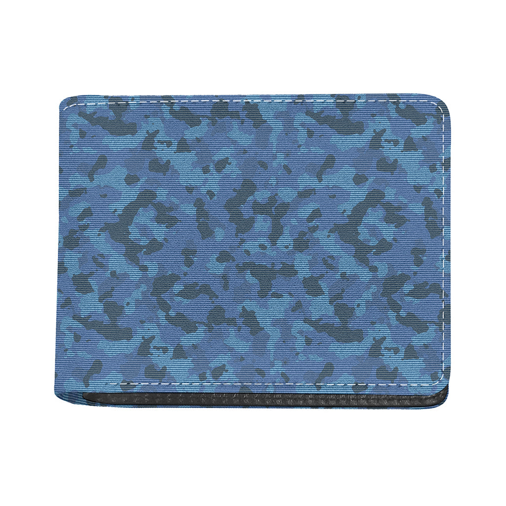 Camouflage Denim Jeans Pattern Print Bifold Wallet