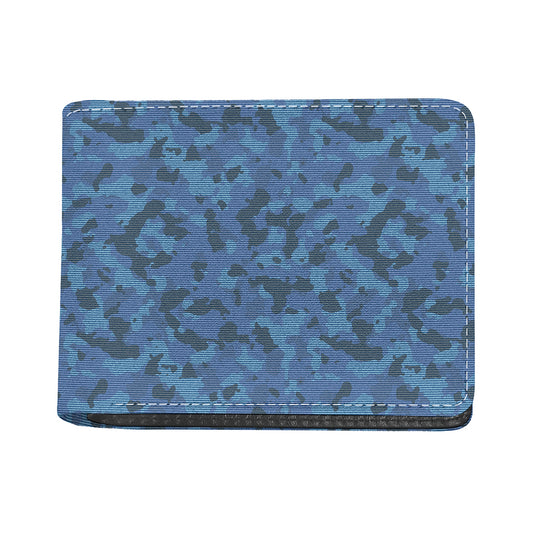 Camouflage Denim Jeans Pattern Print Bifold Wallet
