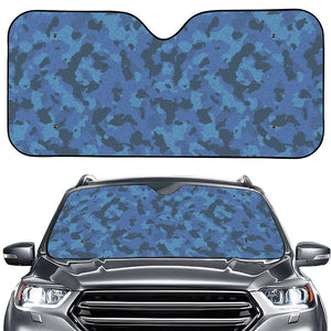 Camouflage Denim Jeans Pattern Print Car Windshield Sun Shade