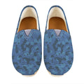 Camouflage Denim Jeans Pattern Print Casual Shoes
