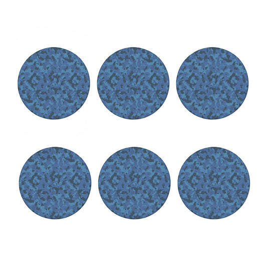Camouflage Denim Jeans Pattern Print Coaster Set