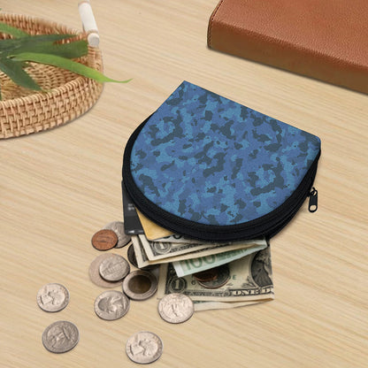 Camouflage Denim Jeans Pattern Print Coin Purse