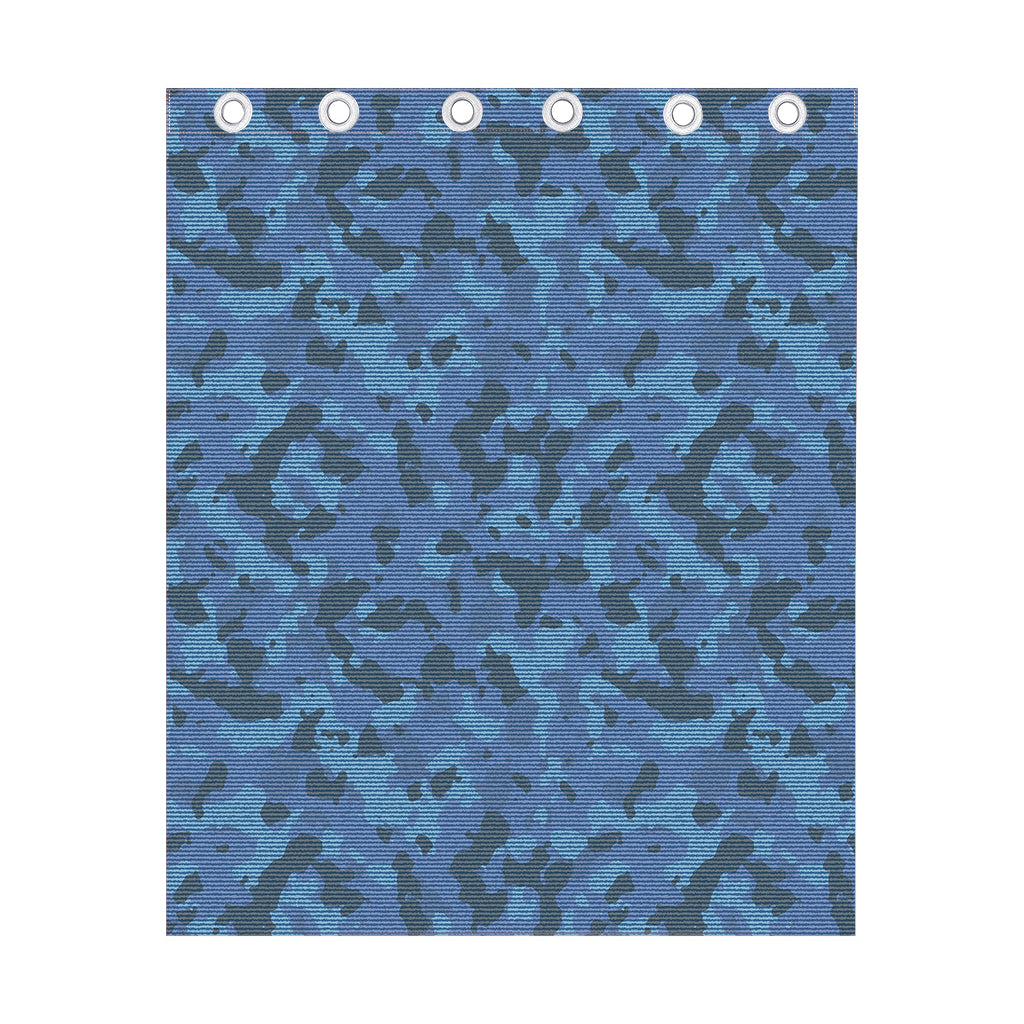 Camouflage Denim Jeans Pattern Print Curtain