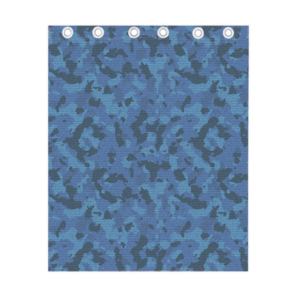 Camouflage Denim Jeans Pattern Print Curtain