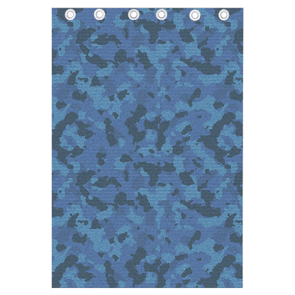 Camouflage Denim Jeans Pattern Print Curtain