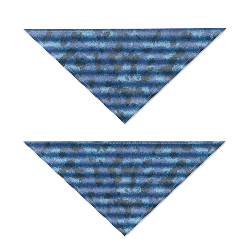 Camouflage Denim Jeans Pattern Print Dog Bandana