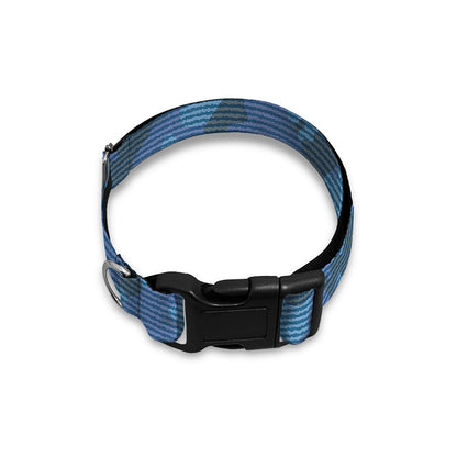 Camouflage Denim Jeans Pattern Print Dog Collar