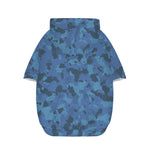 Camouflage Denim Jeans Pattern Print Dog Zip Up Hoodie