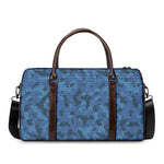Camouflage Denim Jeans Pattern Print Duffle Bag