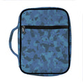 Camouflage Denim Jeans Pattern Print Front Pocket Bible Bag